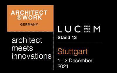 1./2. December 2021: LUCEM presents at Architect@Work Stuttgart